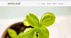 Desktop Screenshot of martaalbe.com